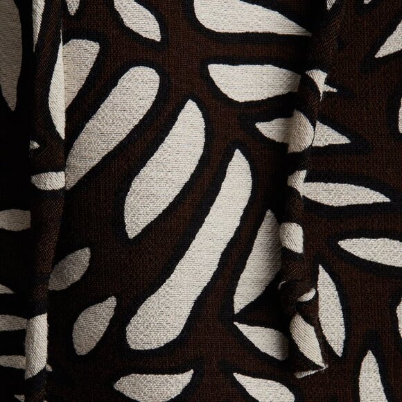 BNWT H&M Drawstring Shorts in Dark Brown/Patterned, Size M - Picture 5 of 5